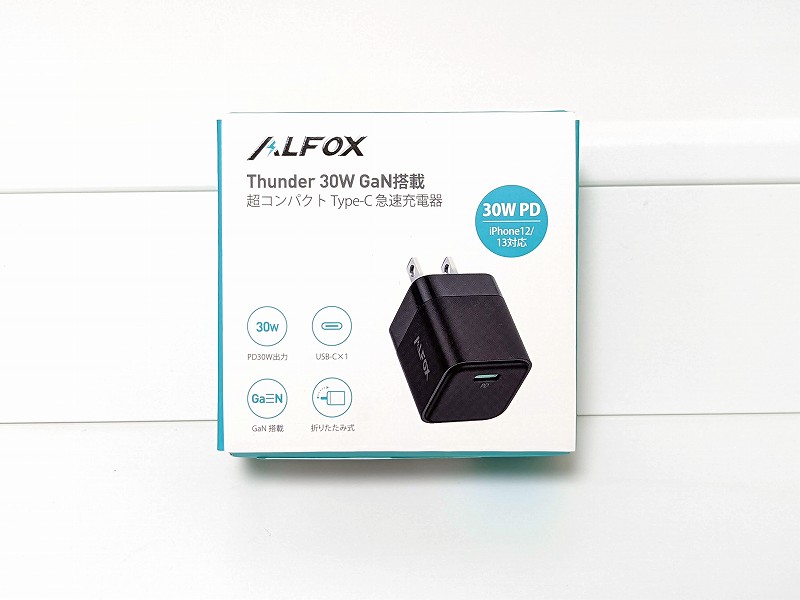 Alfox 急速充電 30W PD Power Delivery（スマホ・タブレット）